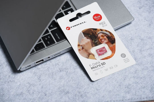 Forcell SDHC 16GB Class 10 U3 UHS-I vista 2