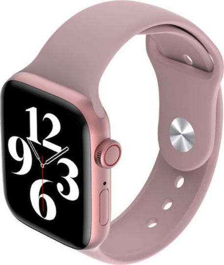 HW22 44mm Smartwatch with Heart Rate Monitor (Pink) view 3