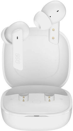 QCY MeloBuds ANC HT05 Bluetooth Handsfree Earphones with Charging Case White view 4