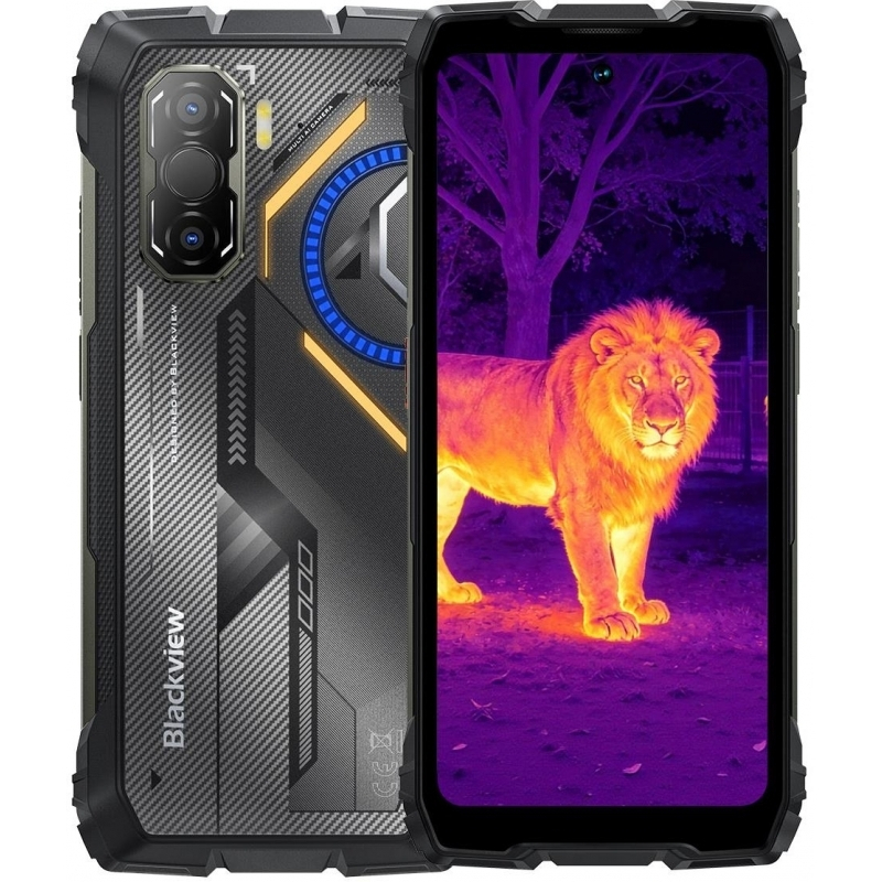 BlackView ROCK 3 Dual SIM (8/256GB) Rugged Smartphone Black view 1