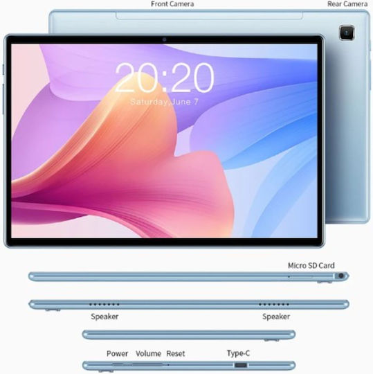Teclast P20S 4G 10.1Inches Tablet (4GB/64GB) Blue view 2