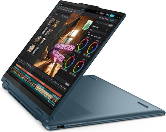 Lenovo Yoga 7 2-in-1 14IML9 14" OLED Touchscreen 120Hz (Ultra 5-125H/16GB/1TB SSD/W11 Home) Tidal Teal (US Keyboard) vue 6