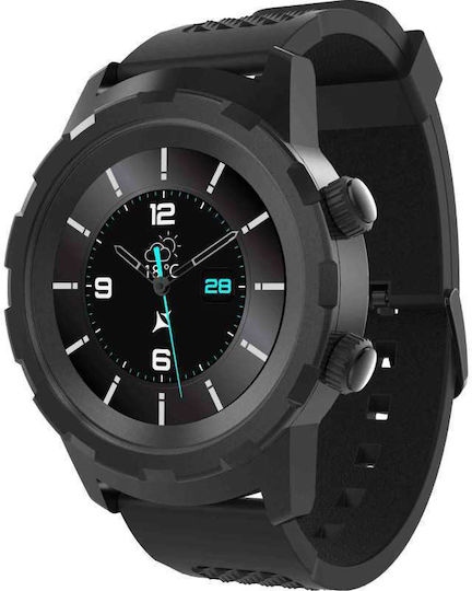 Allview Allwatch Hybrid T with Heart Rate Monitor (Black)