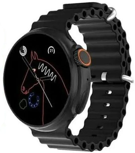 Laxas GT9 Smartwatch (Black)