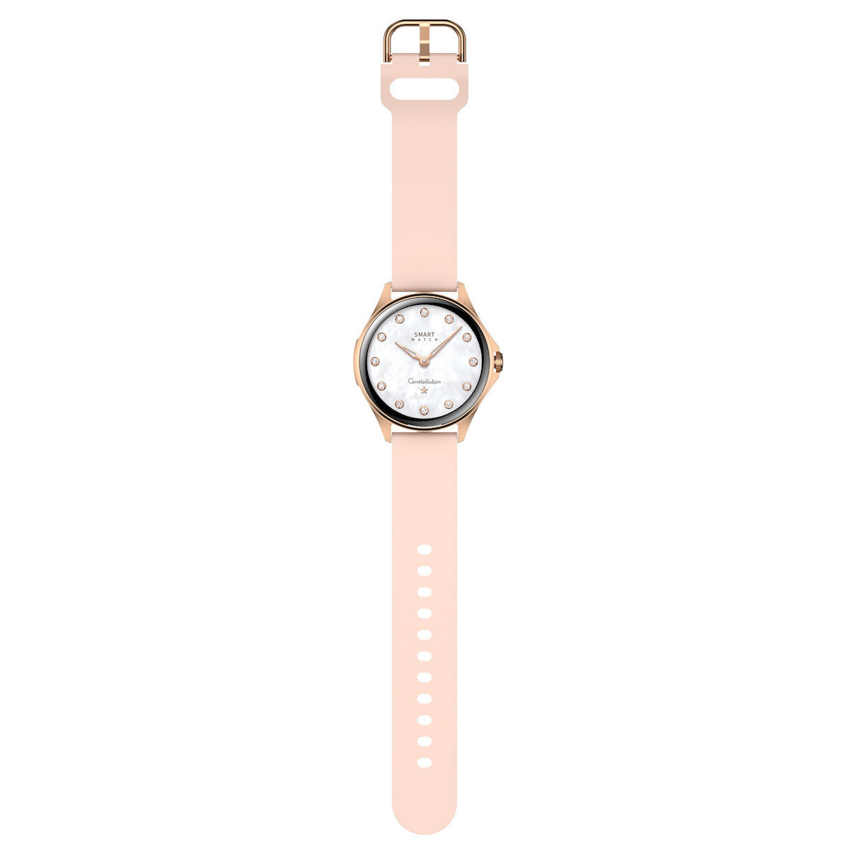 Aurafit Am12 Smartwatch (Gold) view 2
