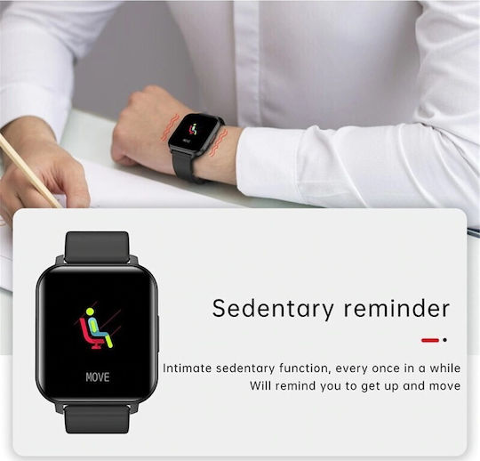 T55 Smartwatch with Heart Rate Monitor (Pink) view 8