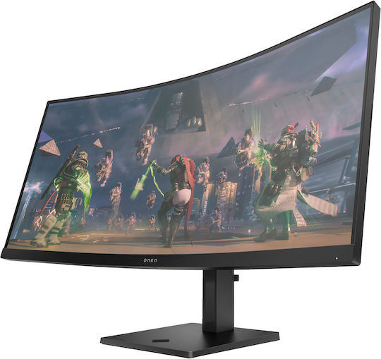 HP OMEN 34c Ultrawide VA HDR Curved Gaming Monitor 34" QHD 3440x1440 165Hz with Response Time 1ms GTG vue 3