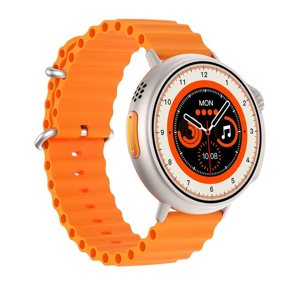 Aluminium Smartwatch with Heart Rate Monitor (Orange) view 6