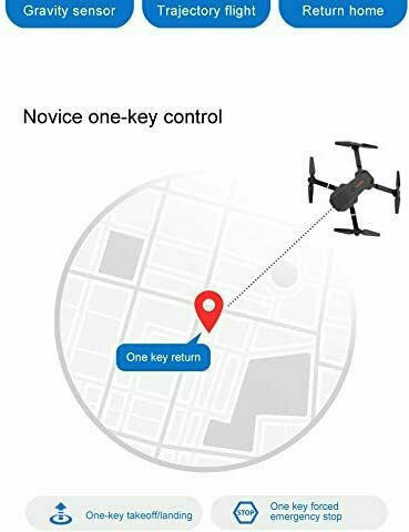 Gaoqi S89 Drone 2.4 GHz with 4K Camera and Controller White view 2
