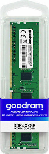 GoodRAM DDR4 with Module 1x8GB and Speed 3200 for Desktop GR3200D464L22S/8G view 2
