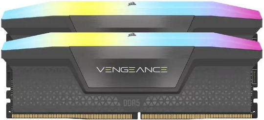 Corsair Vengeance RGB DDR5 32GB RAM with 2x16GB Modules and Speed 6000 for Desktop CMH32GX5M2F6000Z36 view 7