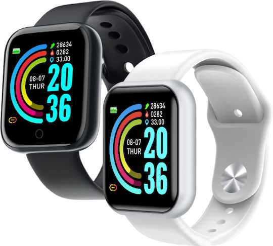 Clever CleverWatch V2 with Heart Rate Monitor (White) view 5