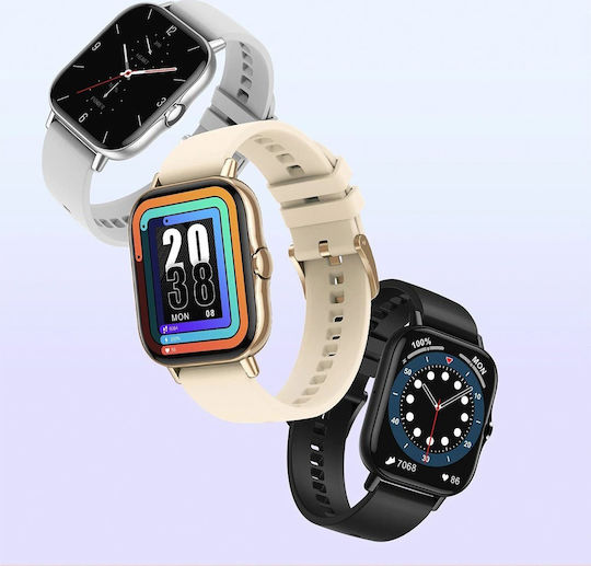 NO.1 DT94 43mm Smartwatch with Heart Rate Monitor (Black) view 4