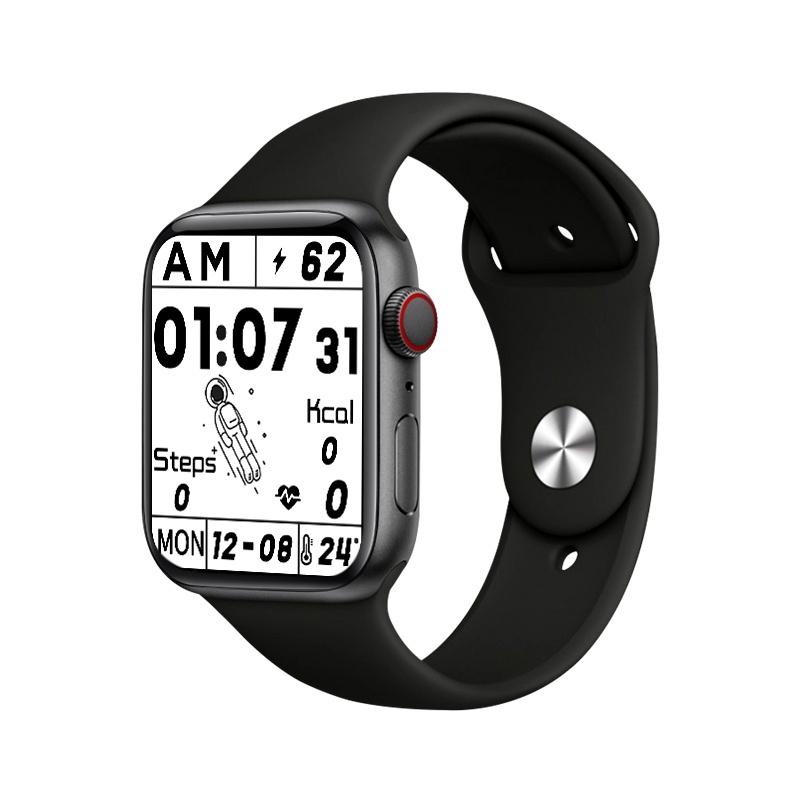 Pyramid International HW22PRO Smartwatch with Heart Rate Monitor (Black)