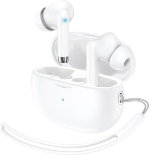 Foneng BL136 In-ear Bluetooth Handsfree Earphones with Charging Case White view 1