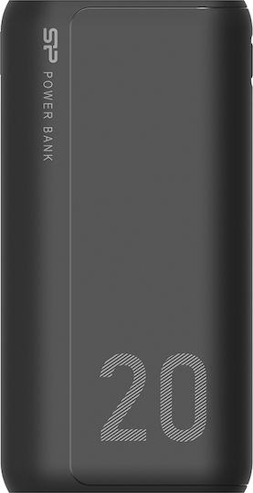 Silicon Power GS15 Power Bank 20000mAh with 2 USB-A Ports Black vue 5