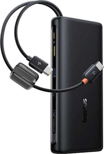 Baseus EnerFill FC41 Power Bank 20000mAh 100W with USB-A Port and USB-C Port Black