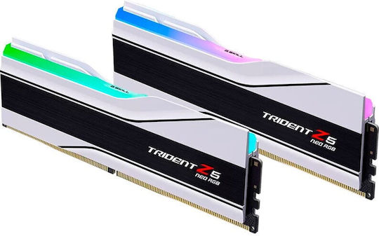 G.Skill Trident Z5 Neo RGB DDR5 64GB RAM with 2x32GB Modules and Speed 6000 for Desktop F5-6000J3636F32GX2-TZ5NRW view 2