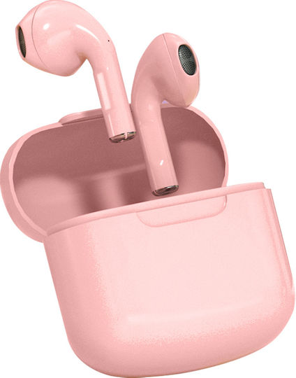 Music Taxi X-A2 Earbud Bluetooth Handsfree Earphones with Charging Case Pink