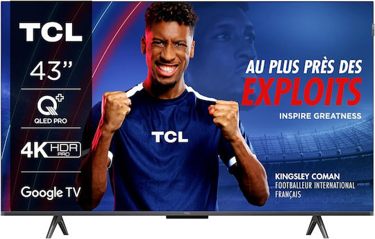TCL Smart Television 43" 4K UHD QLED 43T7B HDR (2024) view 1