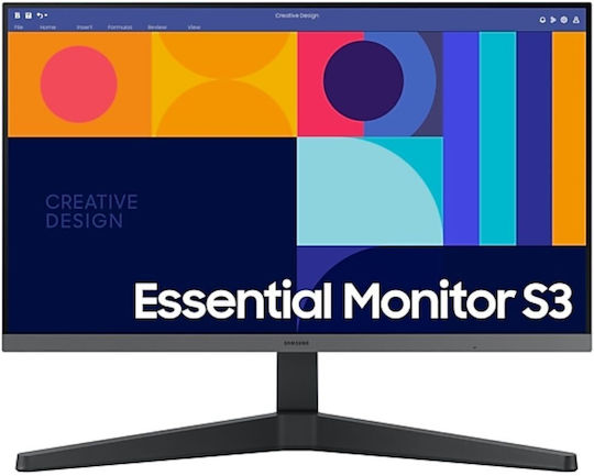 Samsung LS24C332GAUXEN IPS Monitor 24" FHD 1920x1080 with Response Time 4ms GTG view 1