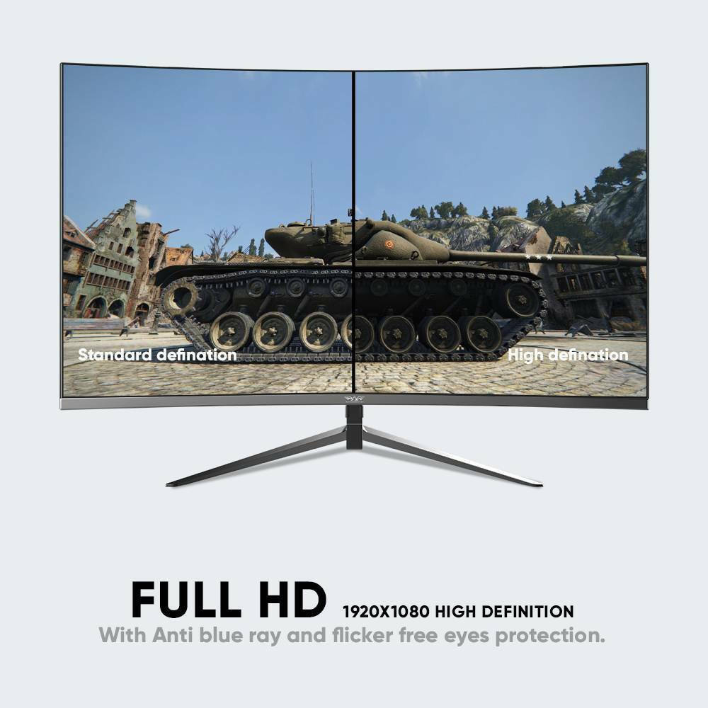 Armaggeddon Pixxel+ Xtreme XSC24HD 23.6" FHD 1920x1080 AHVA Curved Monitor 165Hz with 1ms GTG Response Time view 5