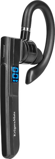 Kruger & Matz Traveler K16 In-ear Bluetooth Handsfree Earphones Black vue 2