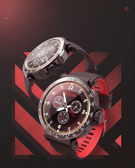 BlitzWolf BW-AT1 Smartwatch with Heart Rate Monitor (Black) vue 9