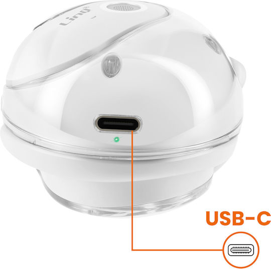 LinQ R9563 Bone Conduction Bluetooth Handsfree Earphones with Sweat Resistance and Charging Case White view 4