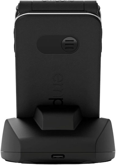 Emporia V228 Dual SIM Mobile Phone with Big Buttons Black view 4