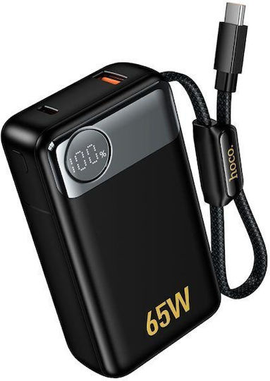 Hoco Q53 Power Bank 12000mAh 65W Power Delivery Black view 3