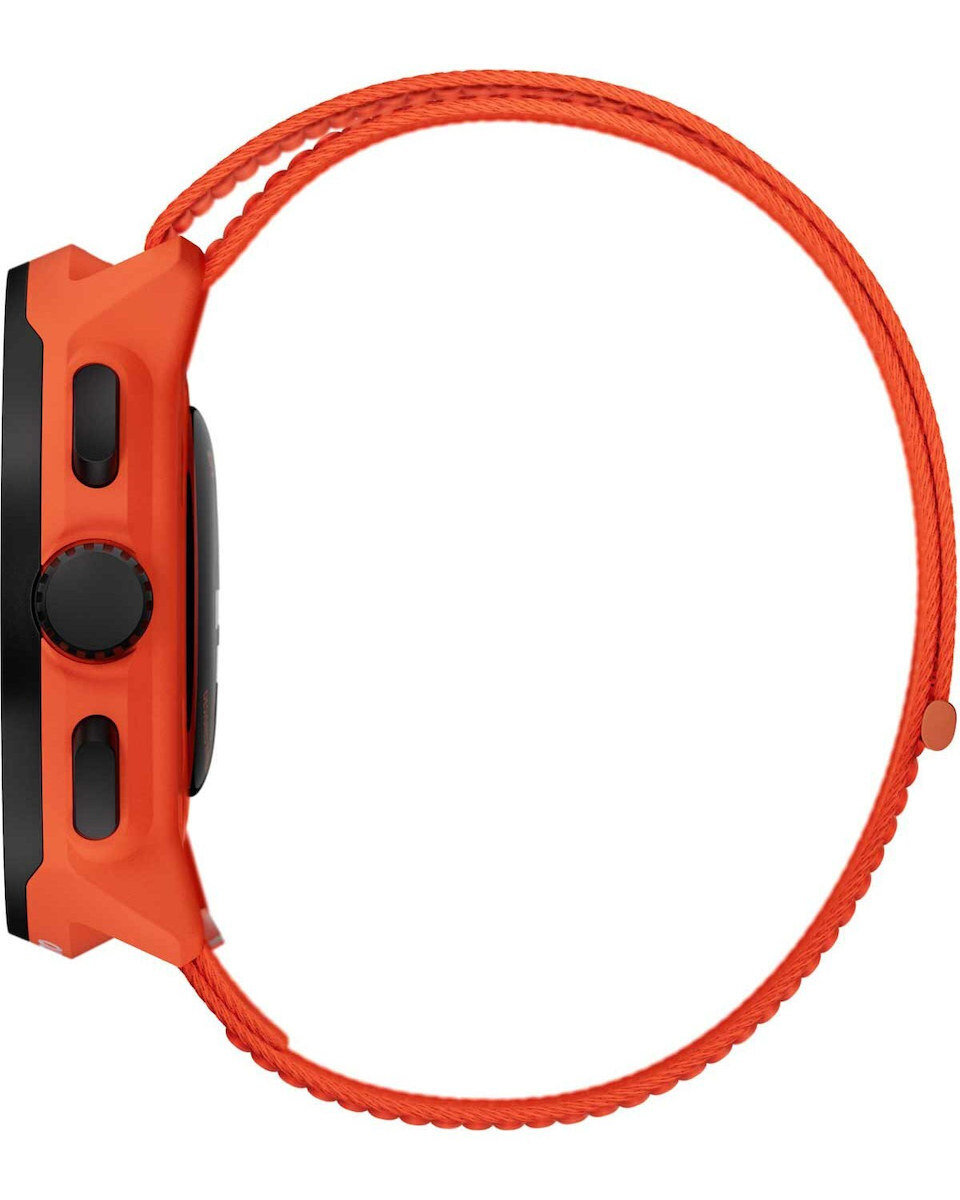 Suunto Run Stainless Steel 46mm Smartwatch with Heart Rate Monitor (Coral Orange) view 9