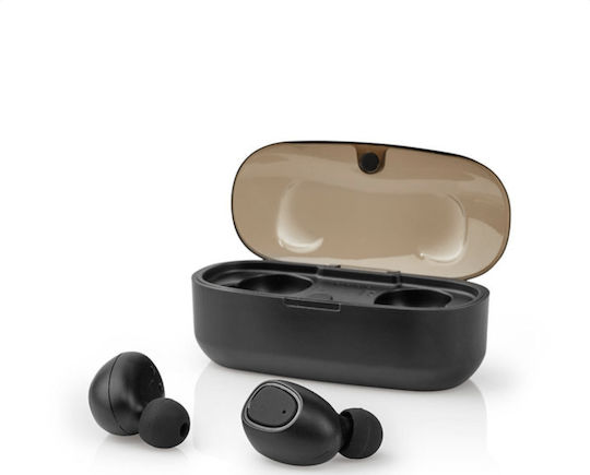 Nedis HPBT5052BK In-ear Bluetooth Handsfree Earphones with Charging Case Black