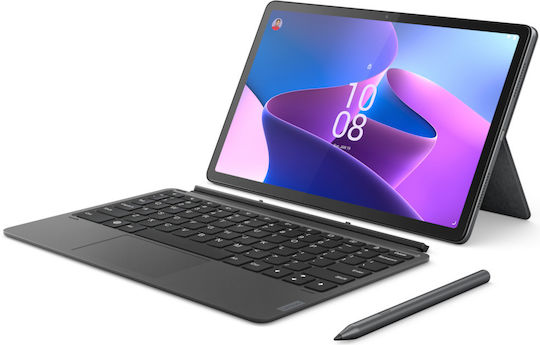 Lenovo Tab P11 Pro (2nd Gen) 11.2" (8GB/256GB/Lenovo Precision Pen 3 & Keyboard Pack Greek) Storm Grey view 2