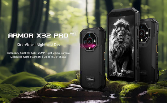 Ulefone Armor X32 Pro 5G Dual SIM (8GB/256GB) Future Black view 2