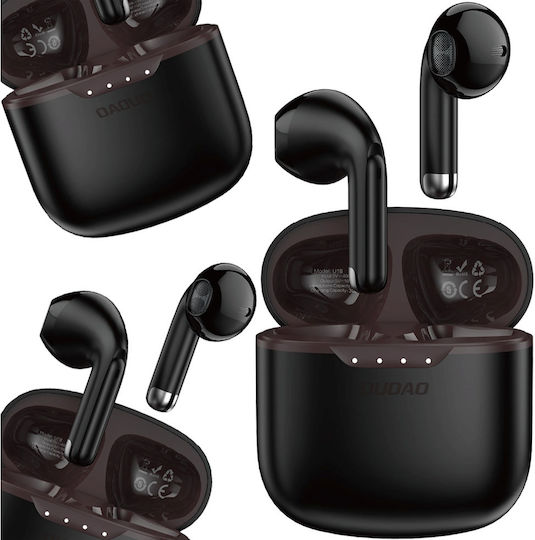 Dudao U18 In-ear Bluetooth Handsfree Earphones with Charging Case Black view 3