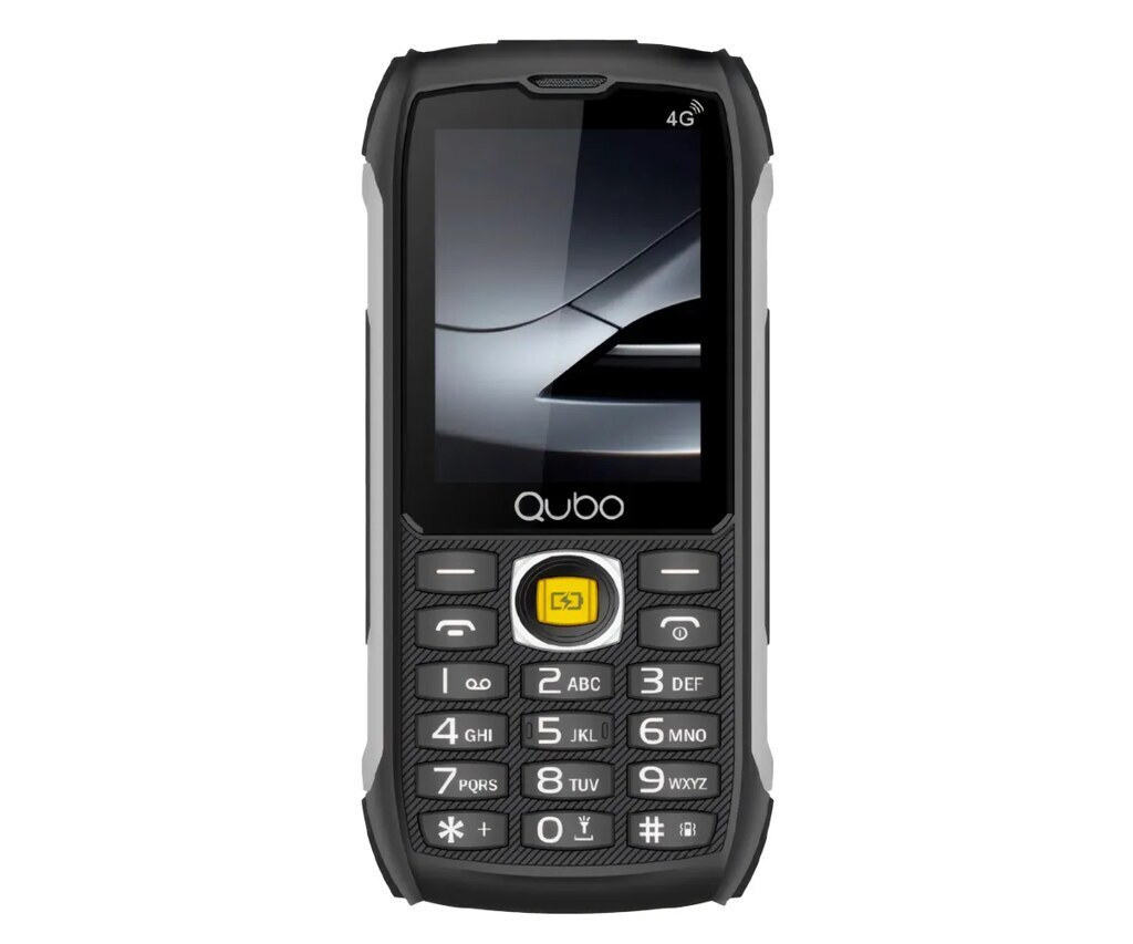 Qubo ST-002 Dual SIM Mobile Phone with Buttons Black