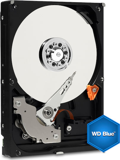 Western Digital Blue 3TB HDD Hard Drive 3.5" SATA III 5400rpm with 256MB Cache for Desktop WD30EZAZ view 3