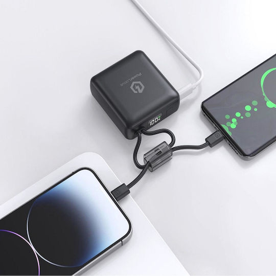 PowerLocus Power Bank 10000mAh 20W Black view 2