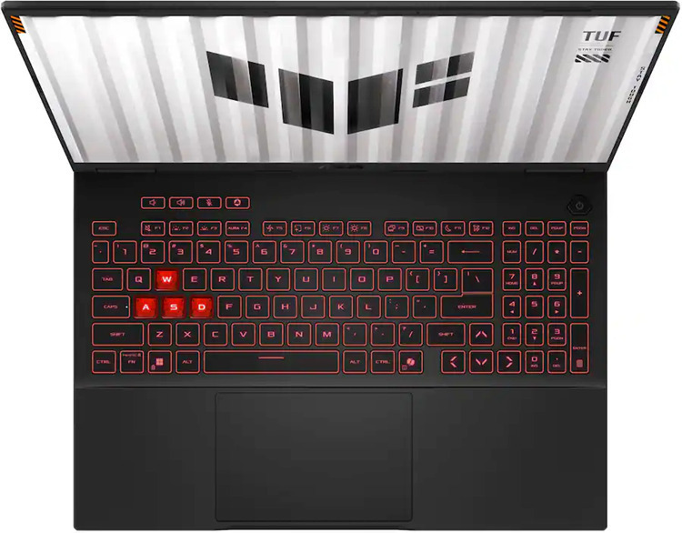 Asus TUF Gaming A16 FA608UP-A16.R95070 FA608UP-A16.R95070 16" FHD+ 165Hz (Ryzen 9-270/32GB/1TB SSD/GeForce RTX 5070/W11 Home) Mecha Gray (International English Keyboard) view 4