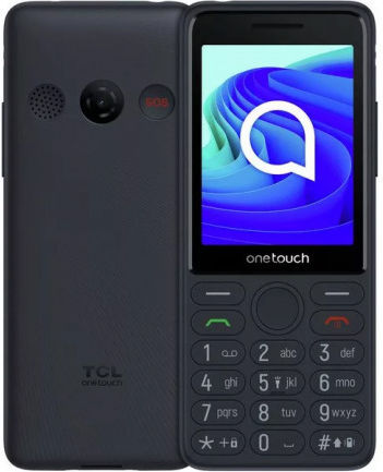 TCL Onetouch 4042S Dual SIM (125MB/125MB) Mobile with Buttons Gray