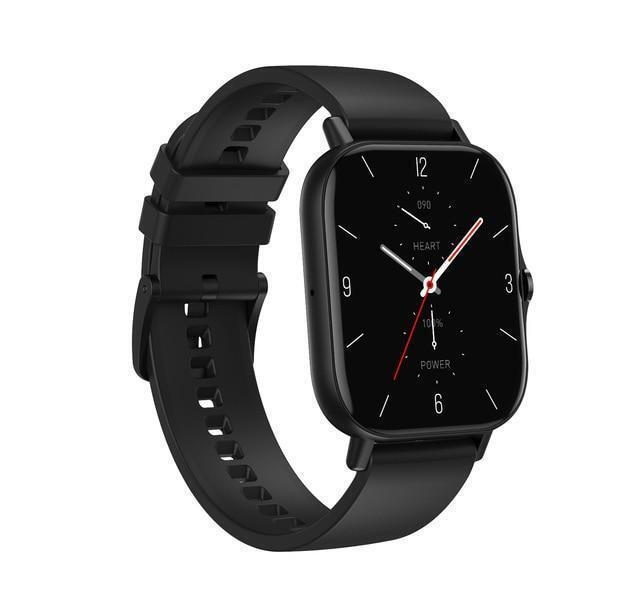 YFIT Aluminium Smartwatch with Heart Rate Monitor (Black) vue 3