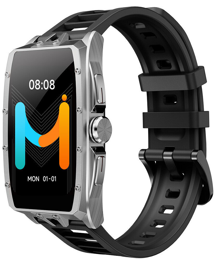 Imiki Smartwatch with Heart Rate Monitor Silver