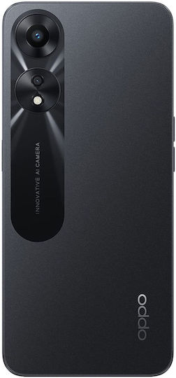 Oppo A78 5G Dual SIM (4GB/128GB) Glowing Black view 3