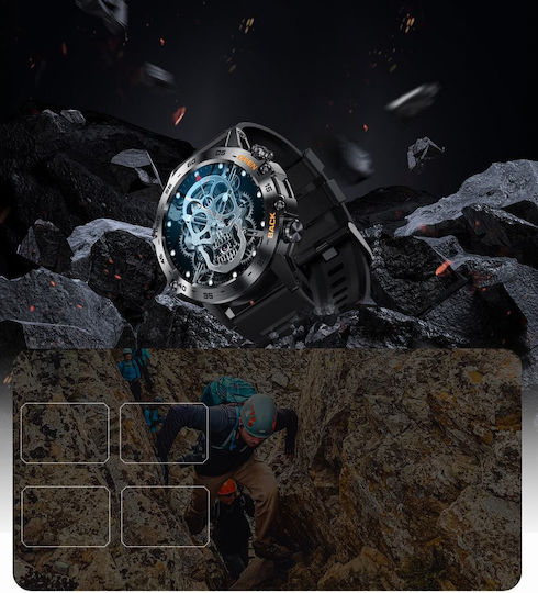 Gravity Gt9-6 48mm Smartwatch with Heart Rate Monitor (Multicolour) vue 7