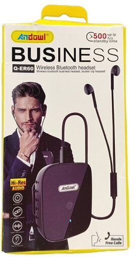 Andowl Q-ER60 In-ear Bluetooth Handsfree Earphones Black view 2