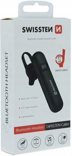 Swissten 51104100 Earbud Bluetooth Handsfree Earphone Black view 6