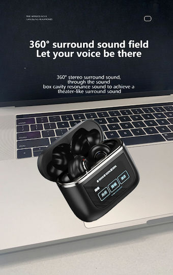 TWS V8 In-ear Bluetooth Handsfree Earphones Black view 7