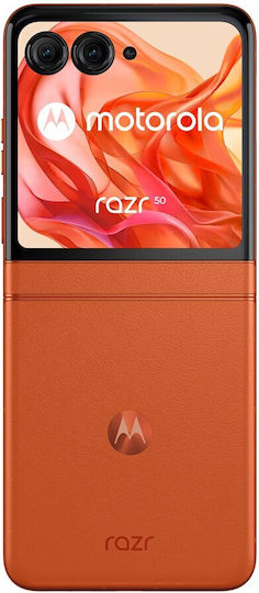 Motorola Razr 50 5G Dual SIM (8GB/256GB) Spritz Orange vista 3