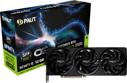 Palit GeForce RTX 4070 Super 12GB GDDR6X Infinity 3 OC Graphics Card view 2